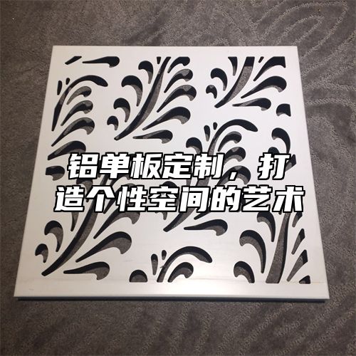 铝单板定制，打造个性空间的艺术